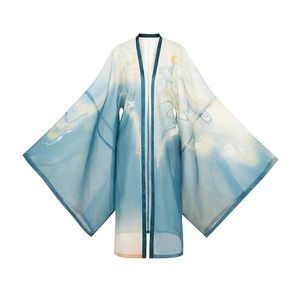 Kimono With Silk Bound Edge